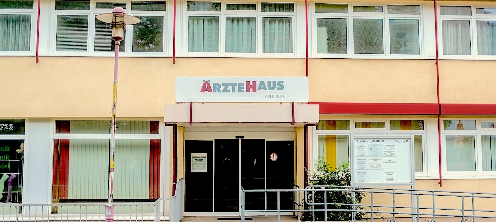 Karte Praxis Physiotherapie und Ergotherapie Gruna